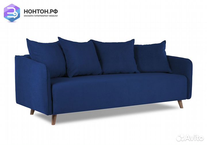 Диван пантограф Лила тёмно-синий