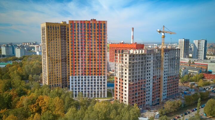 2-к. квартира, 62,2 м², 12/24 эт.