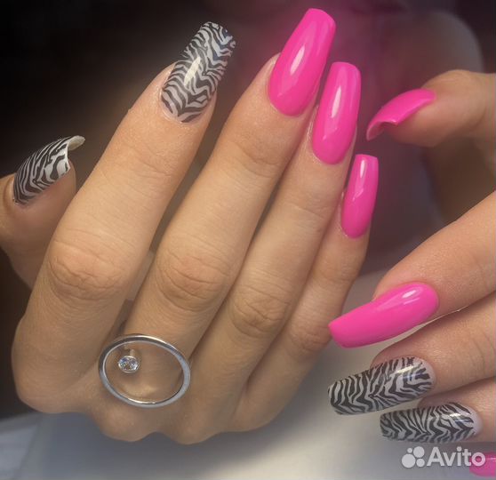 Маникюр, педикюр, укрепление, наращивание ногтей