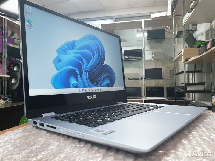 Мощный asus VivoBook Flip 14 на Core i3-10110