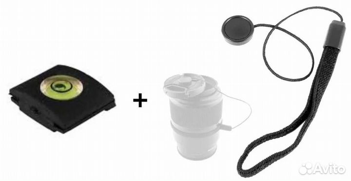 Уровень заглушка + держатель для крышки фотокамеры