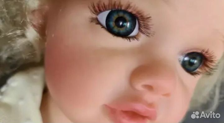 Кукла реборн Бетти, виниловая. Можно купать