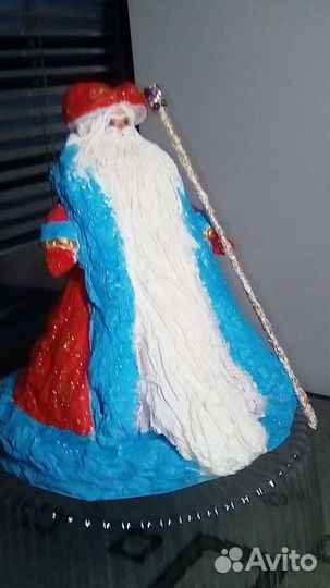 Дед Мороз и Снегурочка под елку(ручная работа)