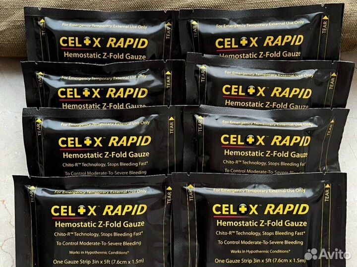 Гемостатический бинт Celox Rapid