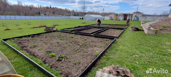 Долговечные грядки из композита