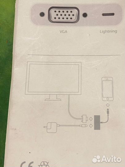 Адаптер Lightning -vga Apple оригинал, otg переход