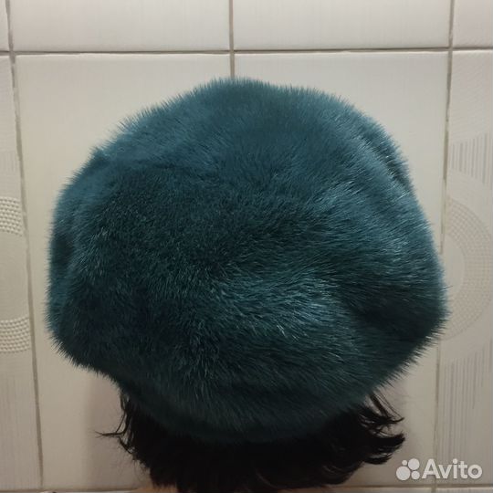 Берет женский норковый