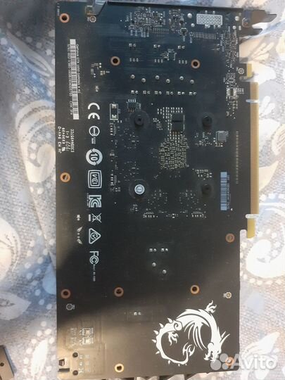 Видеокарта MSI gtx 1650 4gb X gaming gddr5