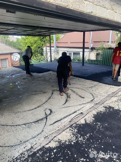 Асфальтирование дворов и дорог