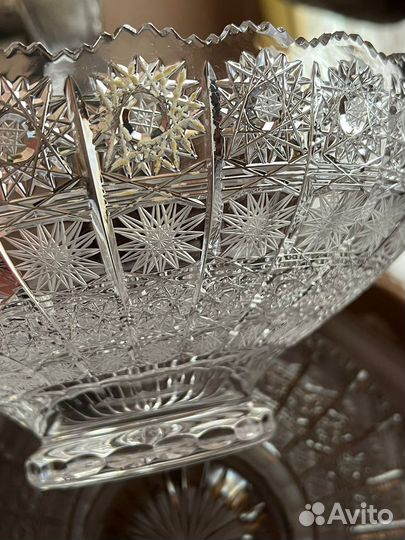 Фруктовница снежинка