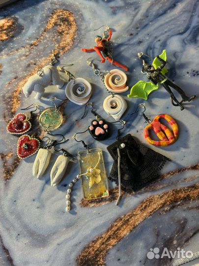 Сережки самодельные