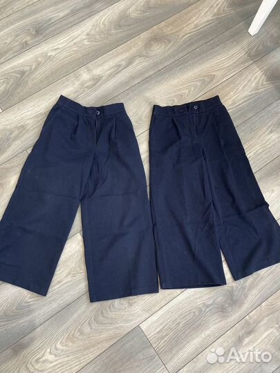 Школьные жилет и брюки(кюлоты) 134-152