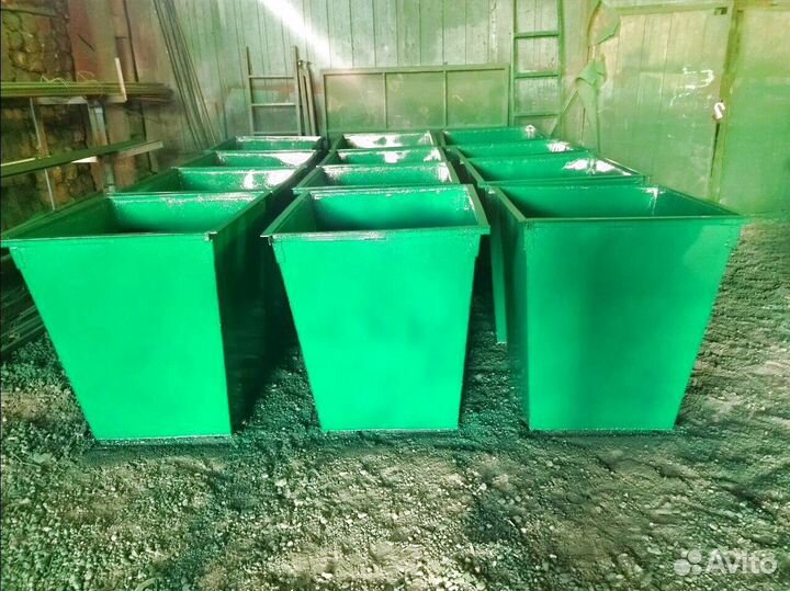 Мусорный контейнер 0.75 м3. Арт 51307