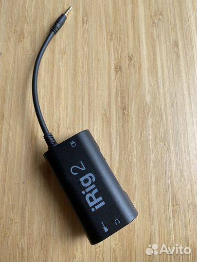 IRig2 для гитары с аналоговым подключением к iOS
