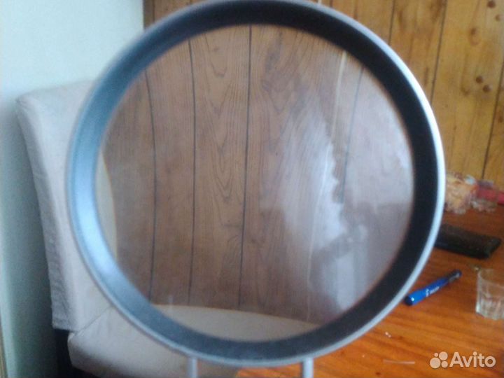 Лупа раздвижная с подсветкой большая