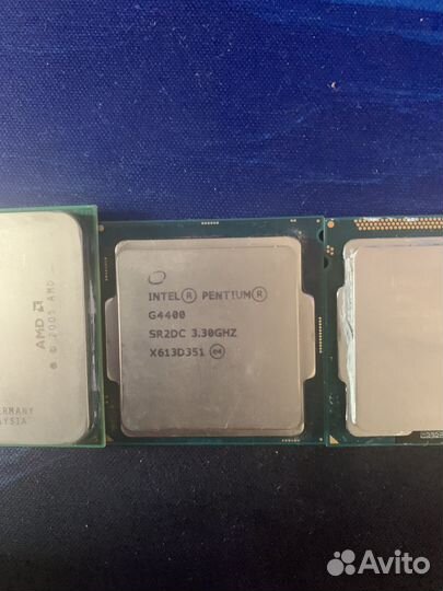 Процессор amd, pentium g4400 3.3ghz, i5