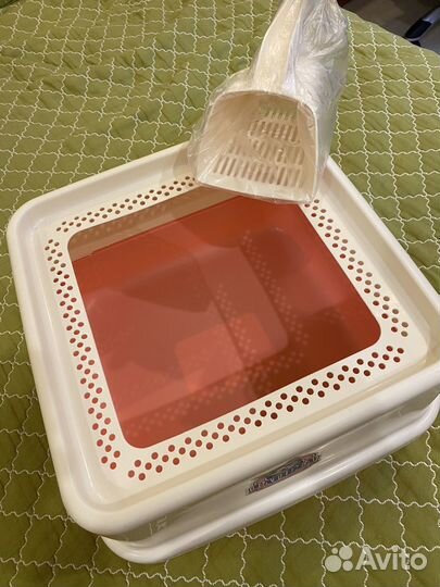 Лоток для кошек с высоким бортом