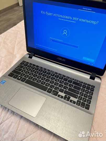 Ноутбук asus Intel(R) Core(TM) i3-5005U