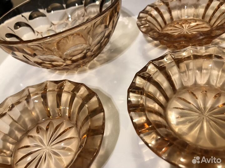 Конфетница и розетки. СССР