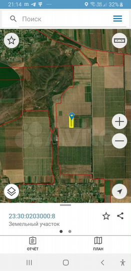 Участок 1,87 га (СНТ, ДНП)