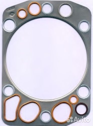 Прокладка гбц омедн cyl 128 \man d2842.d2865.d2866