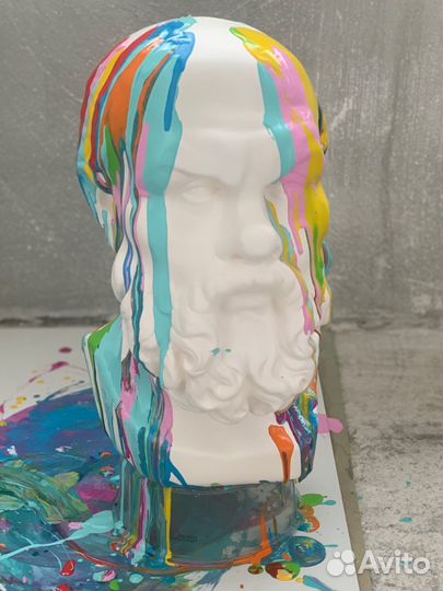 Гипсовая голова Сократа