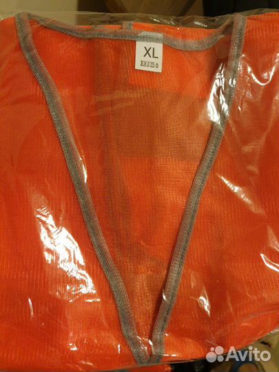 Жилет сигнальный сетчатый