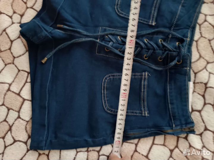 Шорты джинсовые