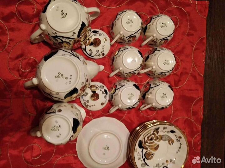 Чайный сервиз Вербилки СССР