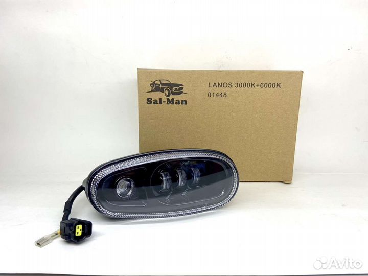 Противотуманки LED шевроле ланос