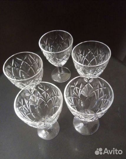 Хрустальные рюмки СССР