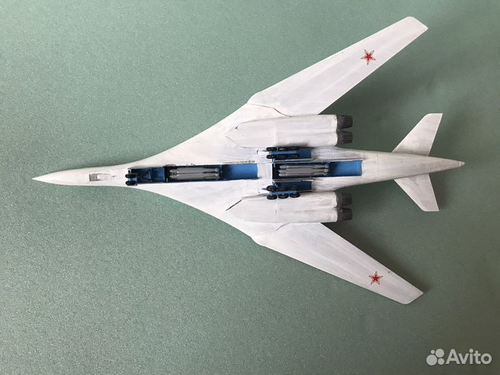 Модель самолета ту 160