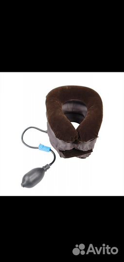 Мягкая подушка для растяжки шеи