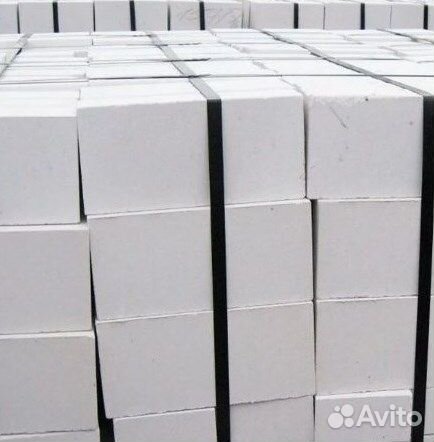 Кирпич рядовой силикатный белый C