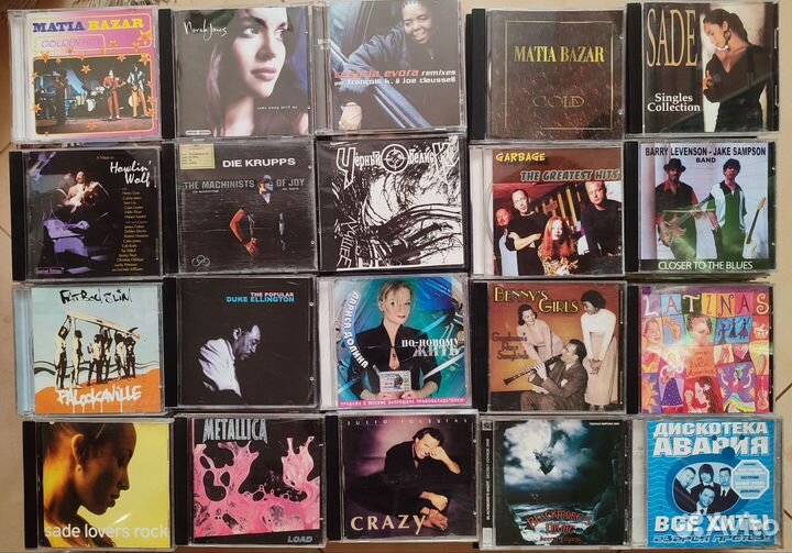 Cd компакт диски музыка