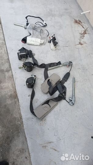 Ремни безопасности Рено Меган 2