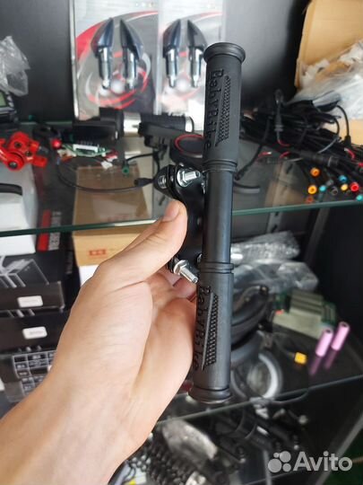 Ручка для установки фар на электросамокат