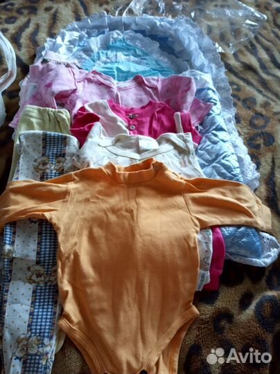 Детские вещи пакетом от 0 до года