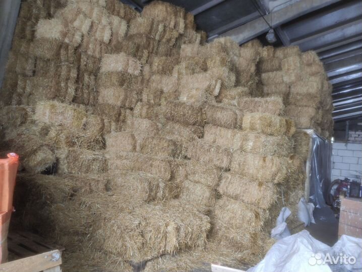 Солома в тюках с доставкой в Истру
