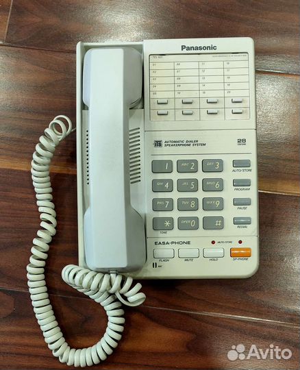 Проводной телефон кнопочный Panasonic