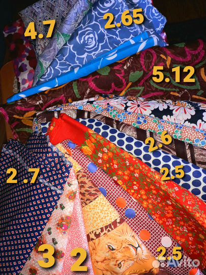 Ткани СССР бязь.штапель.фланель.лен