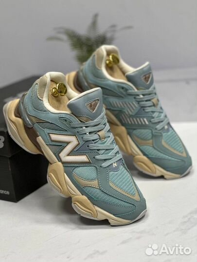 Новый взгляд: New Balance 9060 в голубой