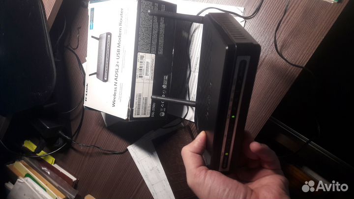 Комплект роутер Wi-fi 3G D-Link dsl-2750u