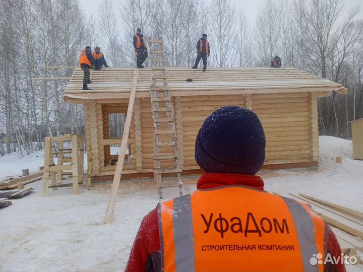 Срубы домов и бань от производителя