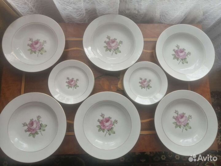 Добор чайного сервиза гдр Ильменау и добор Роззы