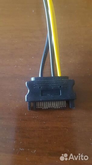 Кабели и переходники 6Pin на SATA, для Видеокарт