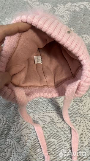 Шапка зимняя для девочки 50