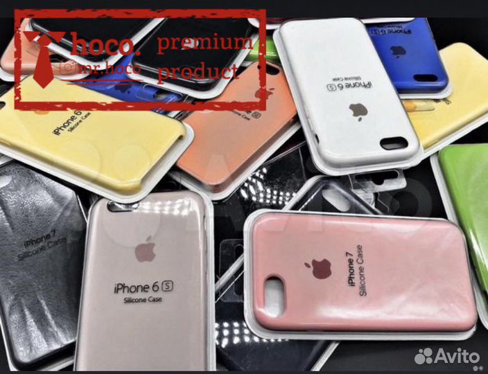 Silicone case / чехол Apple (все модели)