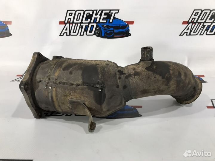Приемная труба глушителя правая Porsche Cayenne