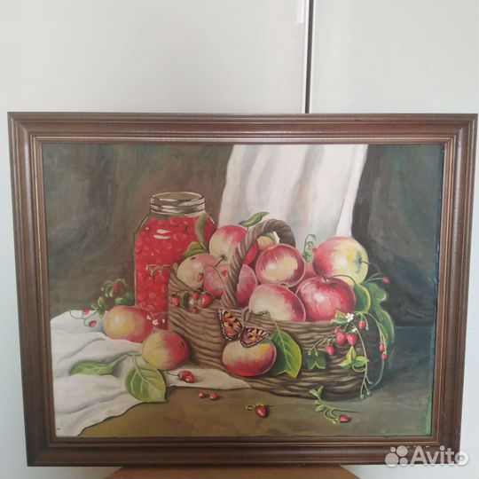 Картина гуашью